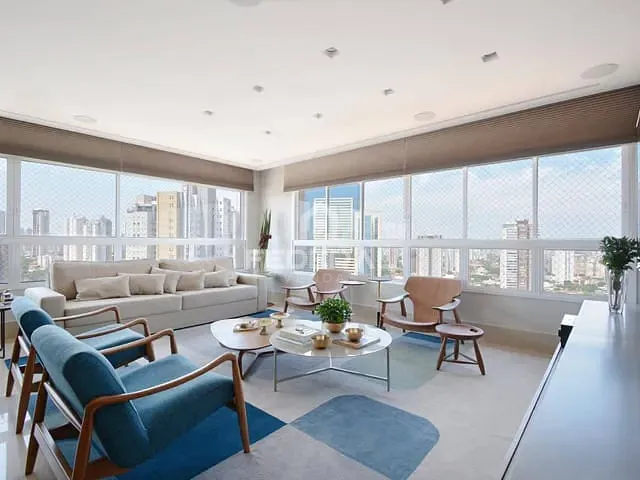 Apartamento 3 quartos e 4 banheiros, à venda, no bairro Setor Marista em Goiânia
