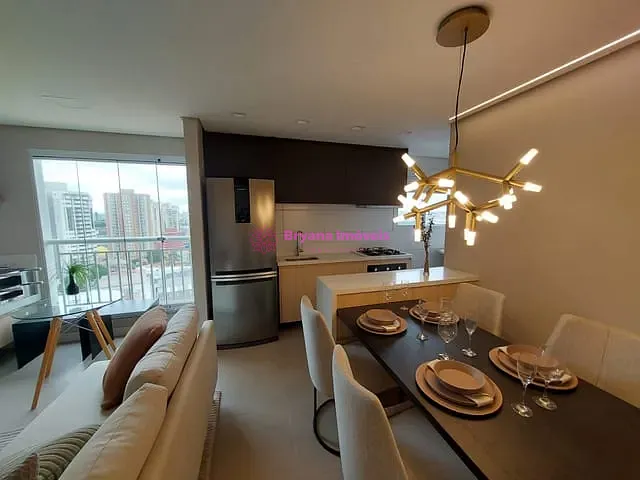 Apartamento com 58m² 2 quartos e 1 banheiro, à venda, no bairro Casa Branca em Santo André