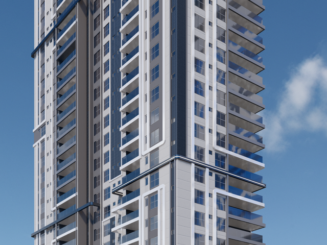Apartamento com 130m² 3 quartos e 4 banheiros, à venda, no bairro Perequê em Porto Belo