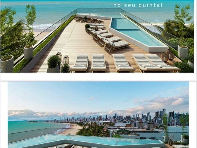 Flat com 27m² 1 quarto e 1 banheiro, à venda, no bairro Jardim Oceania em João Pessoa