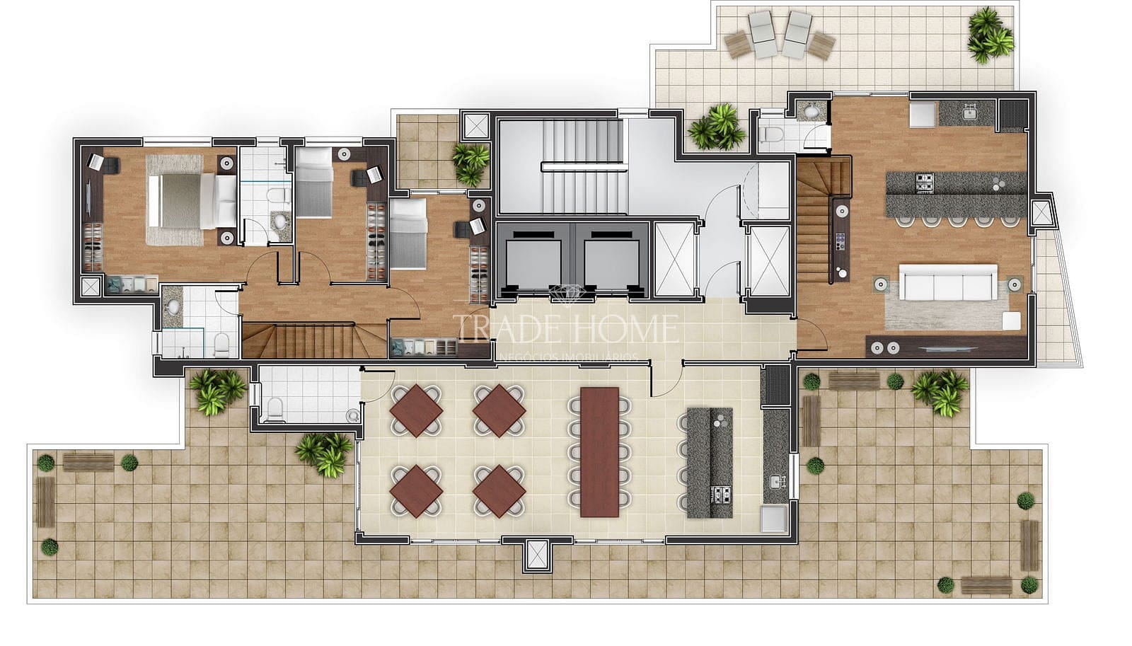 Apartamento, 3 quartos, 78 m² - Foto 76