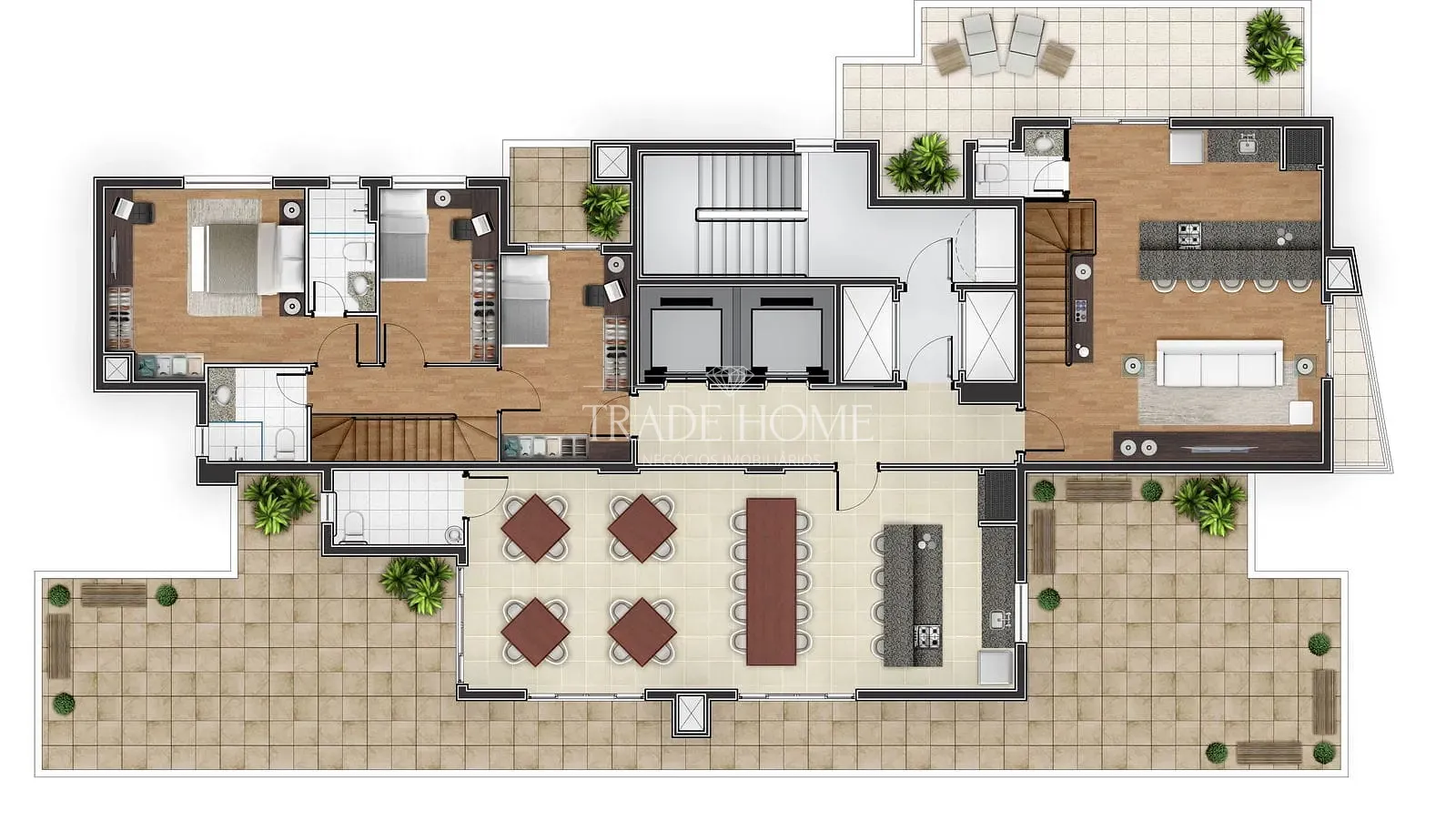 Apartamento, 3 quartos, 78 m² - Foto 76