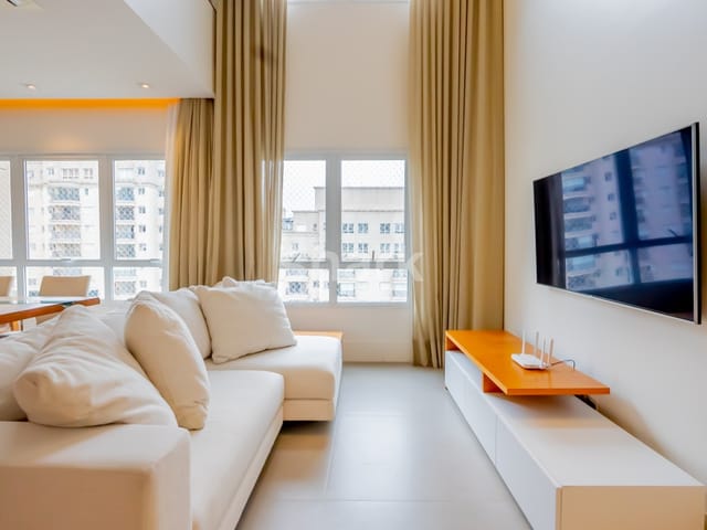 Apartamento com 79m² 1 quarto e 2 banheiros, para alugar, no bairro Sítio Tamboré Alphaville em Barueri