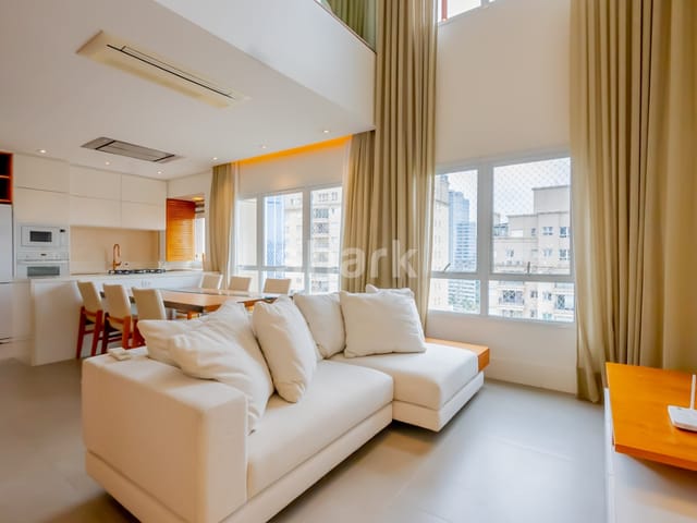 Apartamento com 79m² 1 quarto e 2 banheiros, para alugar, no bairro Sítio Tamboré Alphaville em Barueri