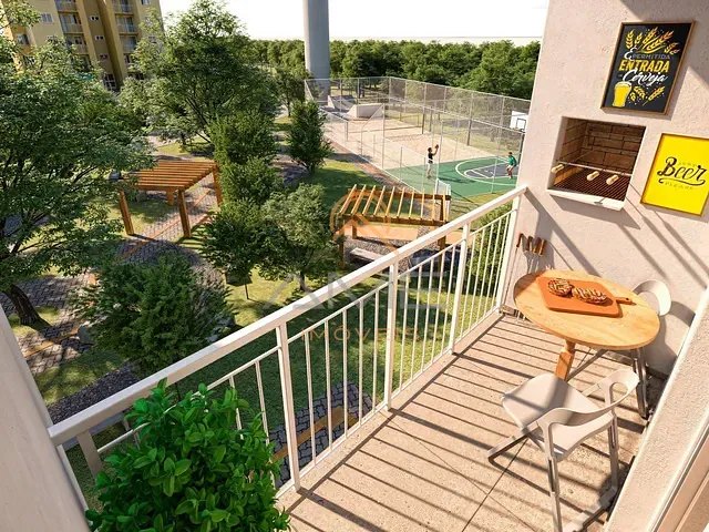 Apartamento 2 quartos e 1 banheiro, à venda, no bairro Três Vendas em Pelotas
