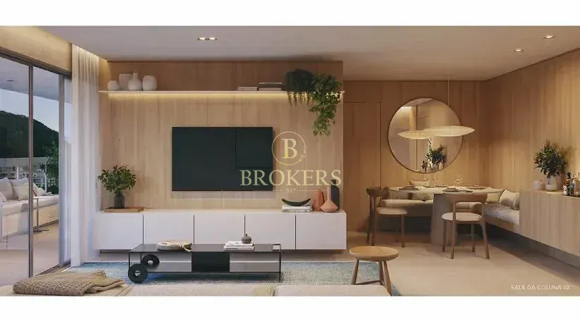 Primeira locação! Sofisticação e vista icônica no humaitá: apartmamento à  venda  de 3 quartos com varanda gourmet e lazer completo