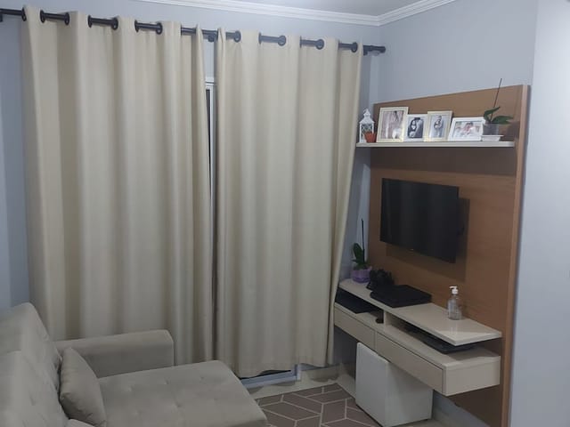 Apartamento 2 quartos e 1 banheiro, à venda, no bairro Vila Cintra em Mogi das Cruzes