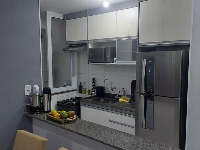 Apartamento 2 quartos e 1 banheiro, à venda, no bairro Vila Cintra em Mogi das Cruzes
