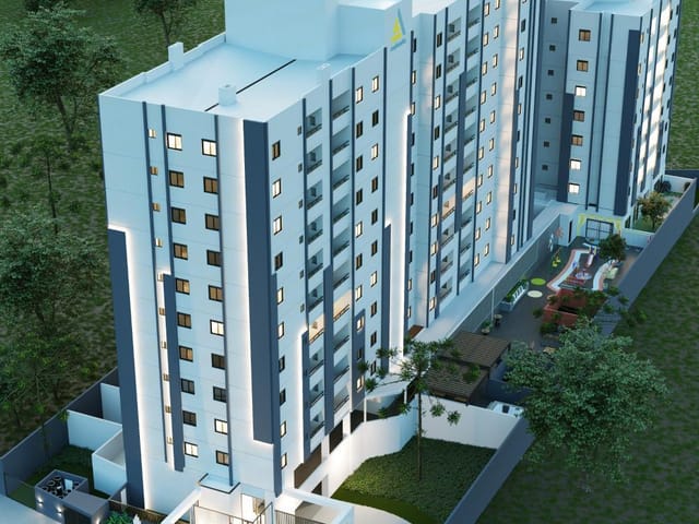 Apartamento com 58m² 3 quartos e 2 banheiros, à venda, no bairro Centro em Pinhais