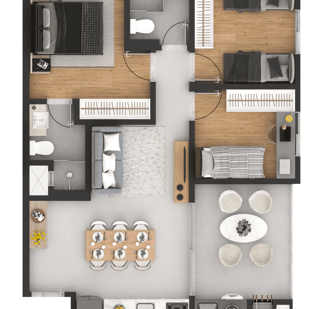 Apartamento, 2 quartos, 47 m² - Foto 27