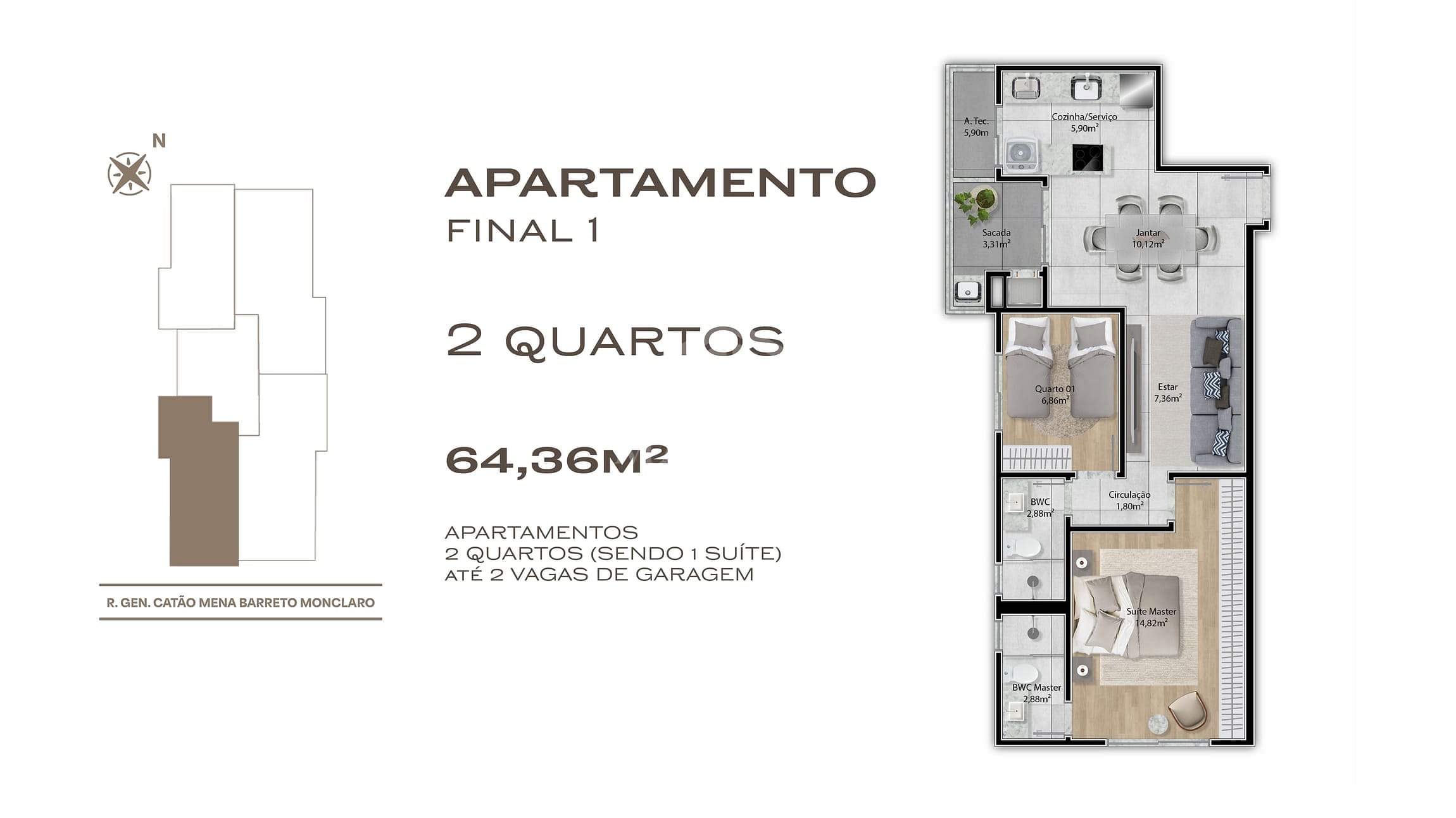 Apartamento, 2 quartos, 58 m² - Foto 31