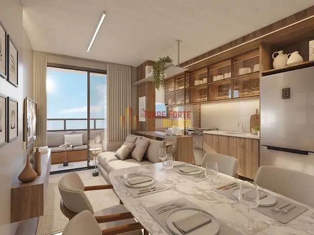 Apartamento com 52m² 1 quarto e 1 banheiro, à venda, no bairro Serrano em Belo Horizonte