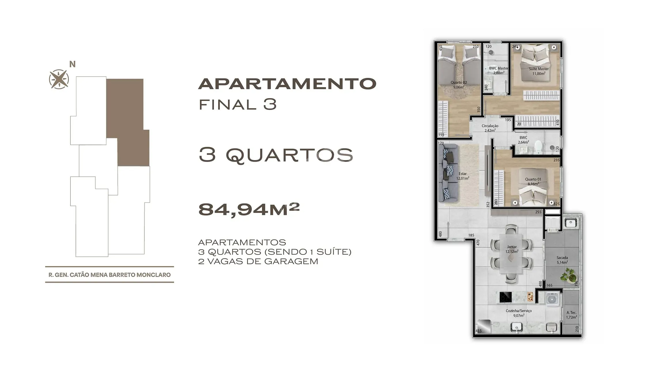 Apartamento, 3 quartos, 110 m² - Foto 28