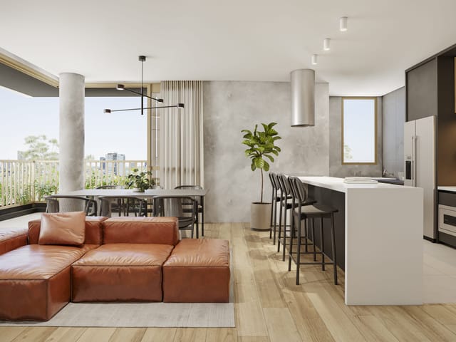 Apartamento 3 quartos e 2 banheiros, à venda, no bairro Juvevê em Curitiba