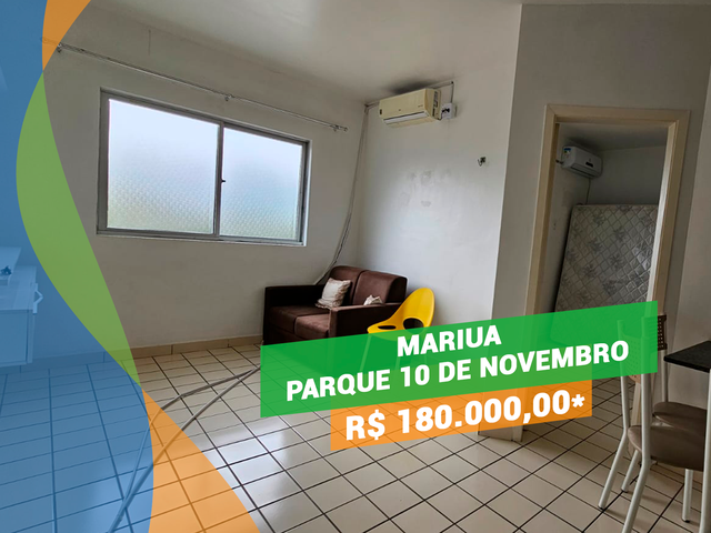 Foto do Apartamento - Cond.Mariuá, 1 Quarto, mobiliado, Parque 10 de Novembro | Apartamentos Manaus Imobiliária