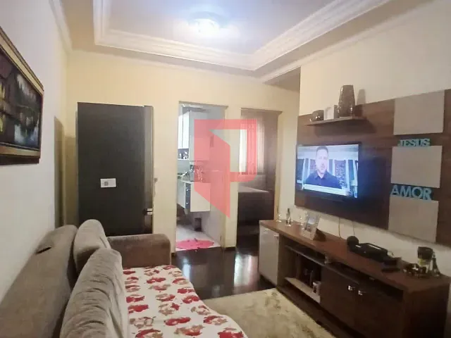 Apartamento 2 quartos e 1 banheiro, à venda, no bairro Caiçaras em Belo Horizonte
