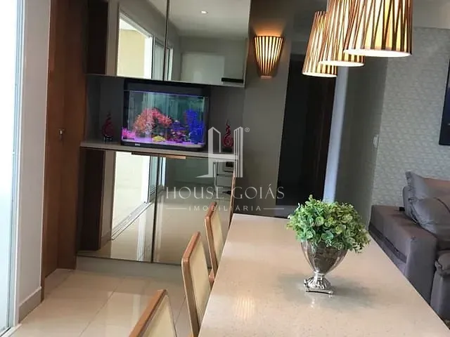 Apartamento 3 quartos e 3 banheiros, à venda, no bairro residencial eldorado em Goiânia