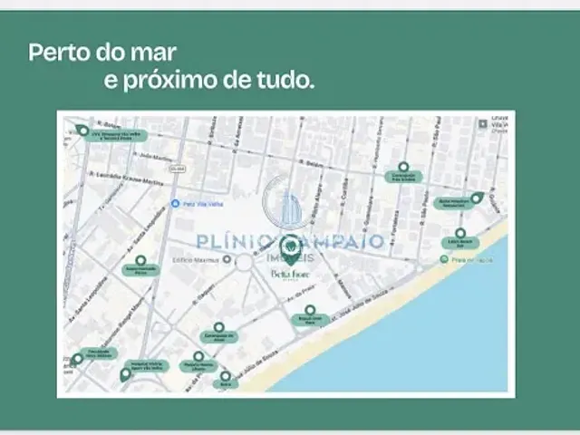 Apartamento com 84m² 3 quartos e 3 banheiros, à venda, no bairro Itapuã em Vila Velha