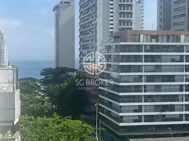 Apartamento 2 quartos e 2 banheiros, à venda, no bairro Leblon em Rio de Janeiro