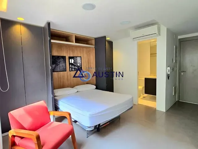 Apartamento com 30m² 1 quarto e 1 banheiro, para alugar, no bairro Vila Madalena em São Paulo