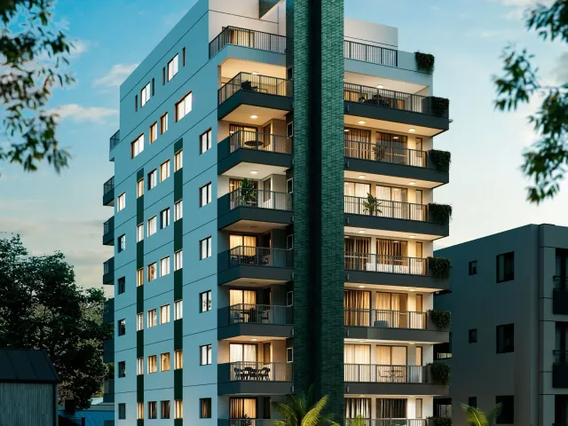 Apartamento 2 quartos e 2 banheiros, à venda, no bairro Portão em Curitiba