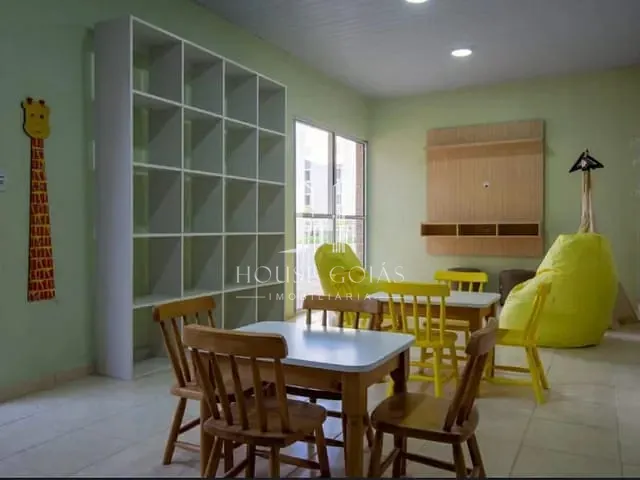 Apartamento com 46m² 2 quartos e 1 banheiro, à venda, no bairro Condomínio das Esmeraldas em Goiânia