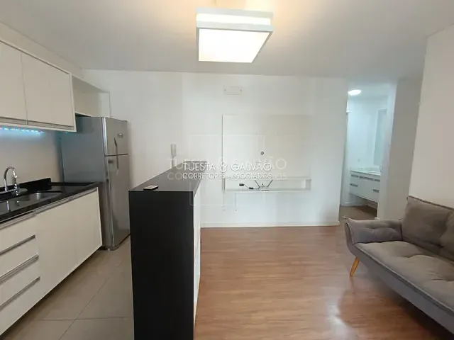 Apartamento com 58m² 1 quarto e 1 banheiro, à venda, no bairro Campina do Siqueira em Curitiba