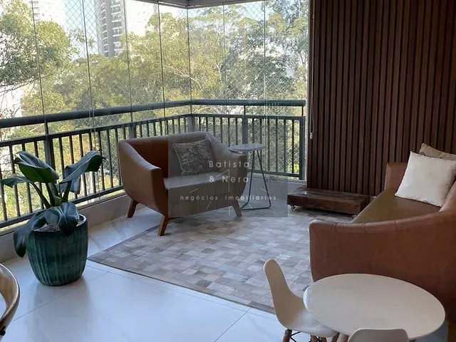 Apartamento com 122m² 3 quartos e 4 banheiros, à venda, no bairro Vila Andrade em São Paulo