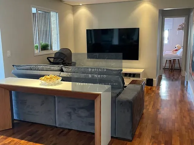 Apartamento com 122m² 3 quartos e 4 banheiros, à venda, no bairro Vila Andrade em São Paulo