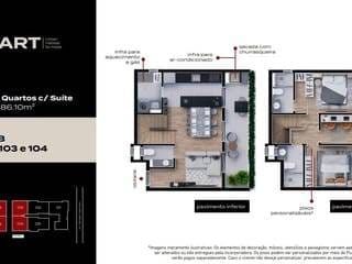 Apartamento, 3 quartos, 86 m² - Foto 24