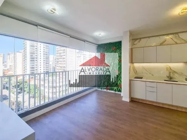 Apartamento 1 quarto e 2 banheiros, à venda ou para alugar, no bairro Pinheiros em São Paulo