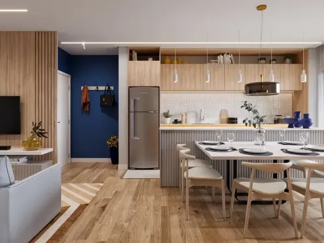 Apartamento 2 quartos e 2 banheiros, à venda, no bairro Tingui em Curitiba