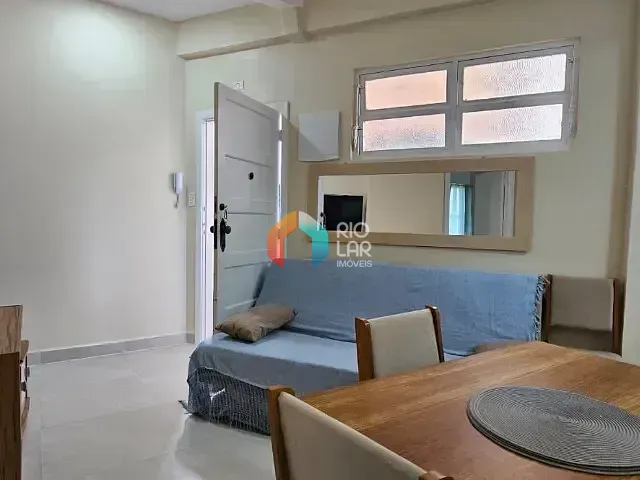 Apartamento com 63m² 2 quartos e 1 banheiro, para alugar, no bairro José Menino em Santos