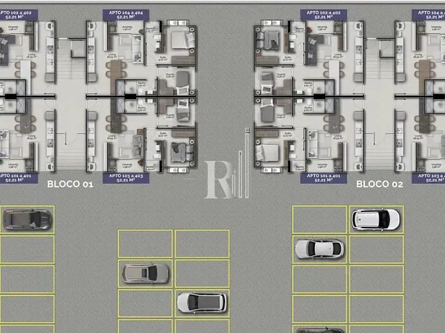Apartamento 2 quartos e 1 banheiro, à venda, no bairro Areias em Tijucas