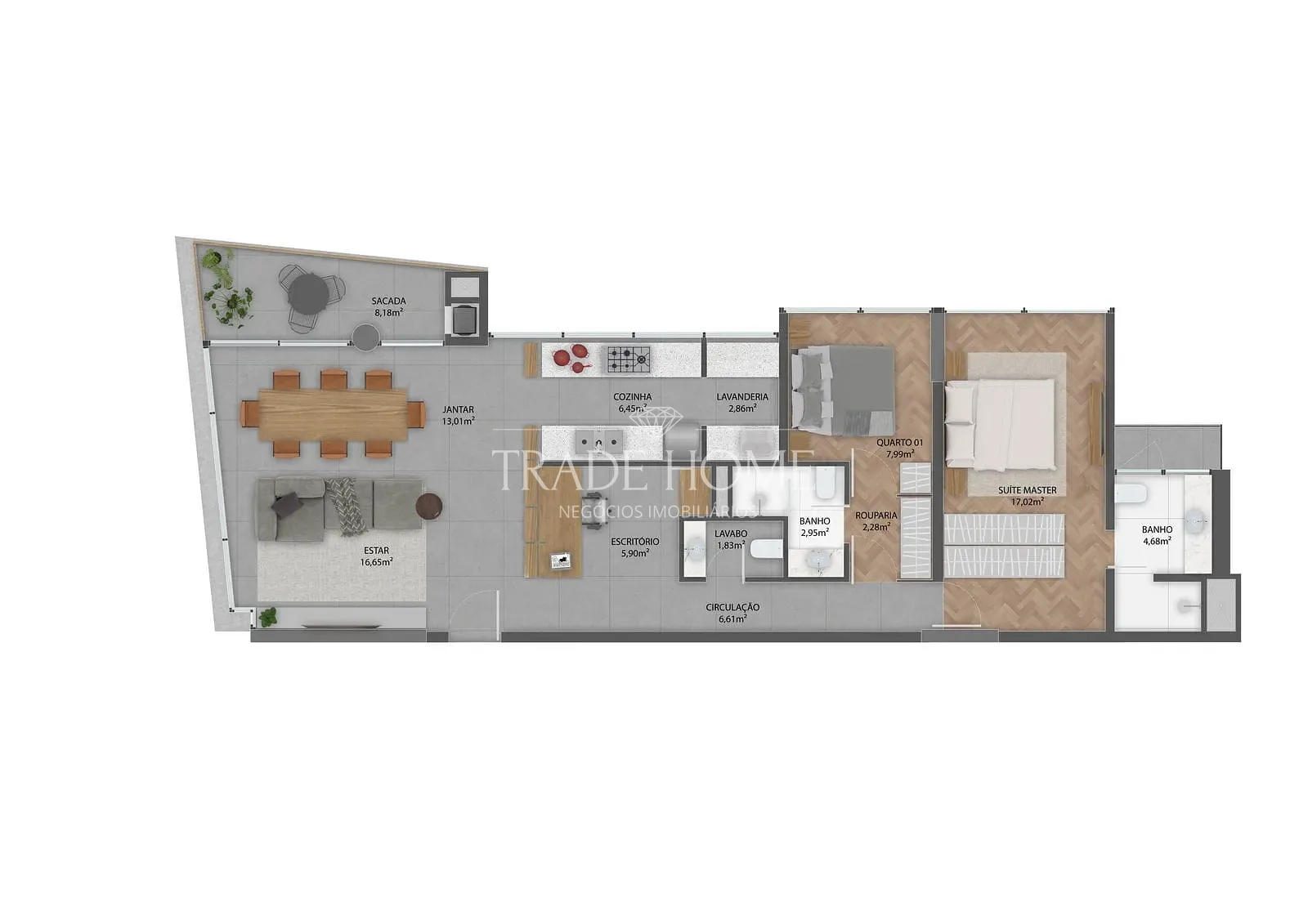 Apartamento, 3 quartos, 144 m² - Foto 66