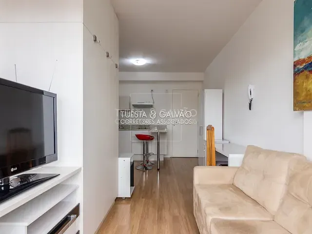 Apartamento com 49m² 1 quarto e 1 banheiro, à venda, no bairro Centro em Curitiba