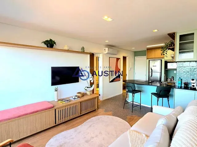 Apartamento com 57m² 1 quarto e 2 banheiros, para alugar, no bairro Pinheiros em São Paulo