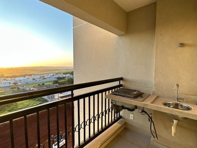 Apartamento com 70m² 2 quartos e 1 banheiro, para alugar, no bairro Residencial Dona Margarida em Santa Bárbara D'Oeste