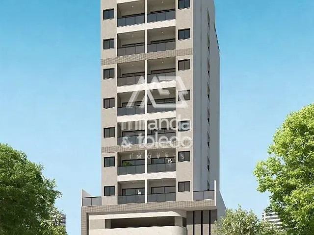 Apartamento com 46m² 1 quarto e 1 banheiro, à venda, no bairro Praia do Morro em Guarapari