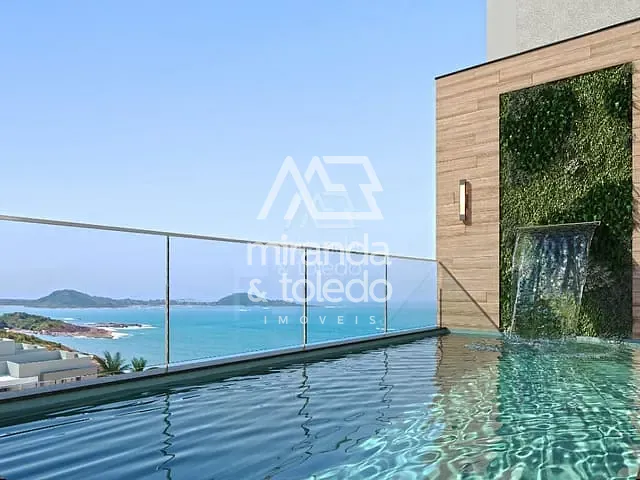 Apartamento com 46m² 1 quarto e 1 banheiro, à venda, no bairro Praia do Morro em Guarapari