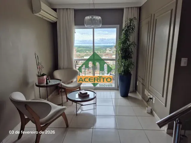 Apartamento 3 quartos e 3 banheiros, à venda, no bairro Parque Baguaçu em Araçatuba