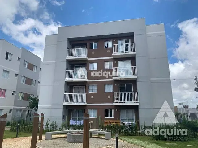 Apartamento com 67m² 3 quartos e 1 banheiro, à venda ou para alugar, no bairro Uvaranas em Ponta Grossa