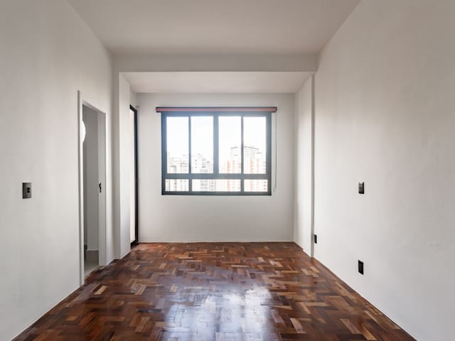 Apartamento 1 quarto e 1 banheiro, para alugar, no bairro Santa Cecília em São Paulo