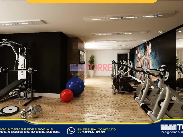 Apartamento com 78m² 3 quartos e 2 banheiros, à venda, no bairro Centro em Itabuna