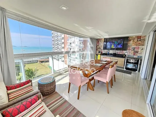Apartamento com 177m² 3 quartos e 3 banheiros, à venda, no bairro Prainha de Muquiçaba em Guarapari