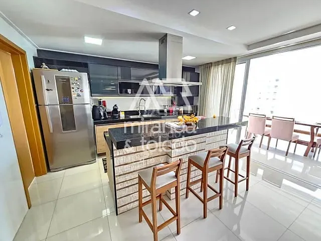 Apartamento com 177m² 3 quartos e 3 banheiros, à venda, no bairro Prainha de Muquiçaba em Guarapari