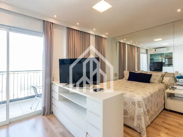 Apartamento 1 quarto e 1 banheiro, à venda ou para alugar, no bairro Vila Nova Conceição em São Paulo