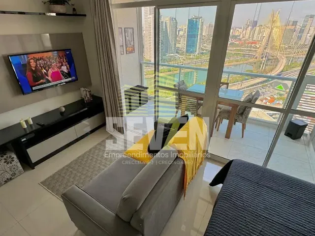 Apartamento 1 quarto e 1 banheiro, à venda, no bairro Real Parque em São Paulo
