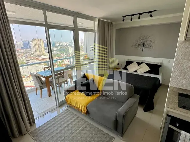 Apartamento 1 quarto e 1 banheiro, à venda, no bairro Real Parque em São Paulo