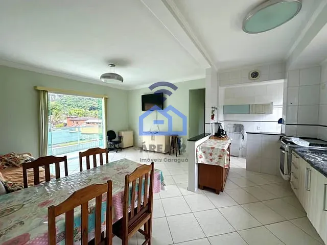 Apartamento com 83m² 2 quartos e 1 banheiro, à venda, no bairro Martim de Sá em Caraguatatuba